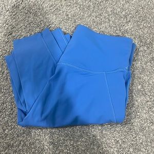 blue lululemon leggings